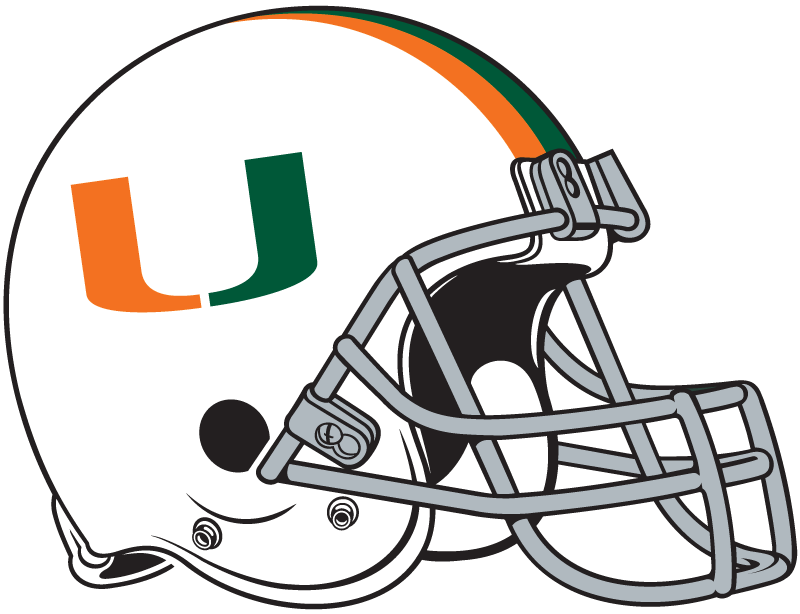 Miami Hurricanes 1977 Helmet Logo t shirts iron on transfers